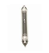 FINE 925 STERLING SILVER HANDMADE FILIGREE ORNATE SHINY ENGRAVED MEZUZAH