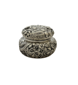 ANTIQUE S. KIRK & SON 925 STERLING SILVER HANDMADE REPOUSSE BESUMIM HOLDER BOX