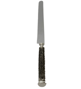 FINE ITALIAN 925 STERLING SILVER HANDMADE ELEGANT APPLIQUE VICTORINOX KNIFE