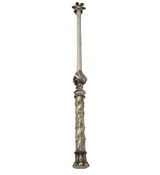 FINE ITALIAN 925 STERLING SILVER HANDMADE MULTI ROSE FLORAL LEAF CANDLE LIGHTER