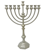 TIFFANY & CO 925 STERLING SILVER HANDMADE CLASSIC MODERN SHINY HANUKKAH MENORAH