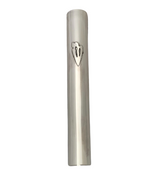 FINE 925 STERLING SILVER HANDMADE MODERN SHINY SLEEK FINISH SIMPLE MEZUZAH
