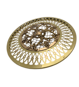 ANTIQUE TOWLE 925 STERLING SILVER ROSE BOWL CENTERPIECE & GILD BRASS FLOWER FROG