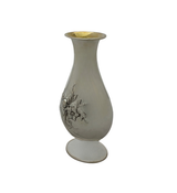 TOPAZIO 925 STERLING SILVER HANDMADE FLORAL SWAG SHINY SLEEK FLOWER BUD VASE