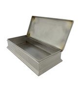 ANTIQUE GORHAM 925 STERLING SILVER HANDMADE SHINY SLEEK RECTANGLE JEWELRY BOX