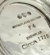 ANTIQUE CIRCA 1735 925 STERLING SILVER HANDMADE SHINY SLEEK ELEGANT CREAMER CUP