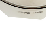 FINE ITALIAN 925 STERLING SILVER HANDMADE MODERN SHINY SLEEK 2 LIGHT CANDELABRA