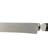 FINE ITALIAN 925 STERLING SILVER HANDMADE ELEGANT APPLIQUE VICTORINOX KNIFE