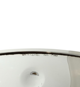 FINE ITALIAN 925 STERLING SILVER HANDMADE MODERN SHINY SLEEK DIMPLE BOWL DISH