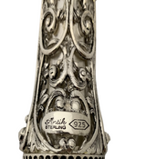 FINE 925 STERLING SILVER HANDMADE FLORAL & LEAF CUT OUT LACE VICTORINOX KNIFE