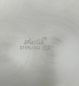 FINE 925 STERLING SILVER HANDMADE MODERN HAMMERED SHINY SLEEK ESROG JEWELRY BOX