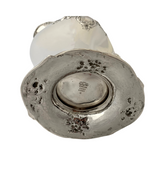 ANTIQUE GORHAM 925 STERLING SILVER HANDMADE ENGRAVED FLORAL LEAF SLEEK PITCHER