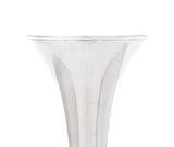 TIFFANY & CO 925 STERLING SILVER LARGE MODERN SHINY SLEEK FLOWER VASE