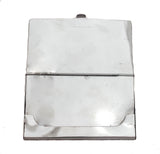 FINE ITALIAN 925 STERLING SILVER HANDMADE MODERN ENGRAVED SLEEK CARD HOLDER