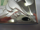 ITALIAN 925 SILVER BABY BLUE BOTTLE PACIFIER KIDS PICTURE FRAME