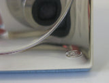 FINE ITALIAN 925 SILVER BLUE BABY CHICK EGG CLOCK KIDS PICTURE FRAME