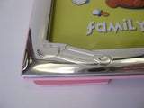 ITALIAN 925 STERLING SILVER ADORABLE BABY PINK KIDS PICTURE FRAME