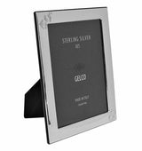 Fine Italian 925 Sterling Silver Glossy 50TH Anniversary Picture Frame