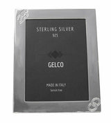 Fine Gelco Italian 925 Sterling Silver 25th Anniversary Picture Frame