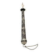 FINE 925 STERLING SILVER HANDMADE LACE CHASED ORNATE FINGER TORAH POINTER