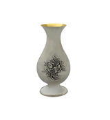 TOPAZIO 925 STERLING SILVER HANDMADE FLORAL SWAG SHINY SLEEK FLOWER BUD VASE