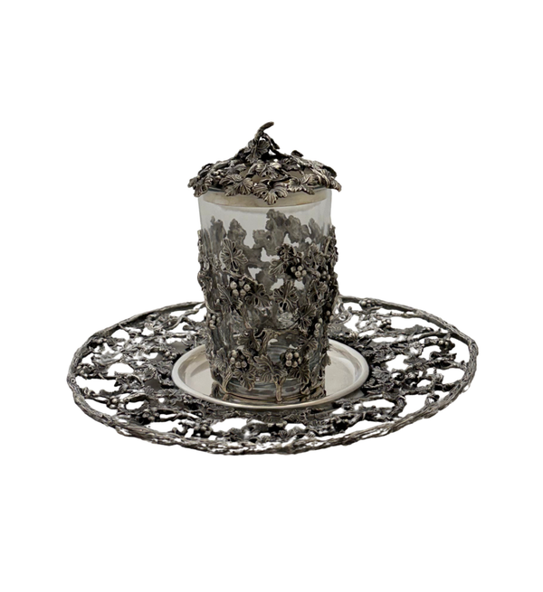 Classic Cup & Tray Set – Eastern Silver USA