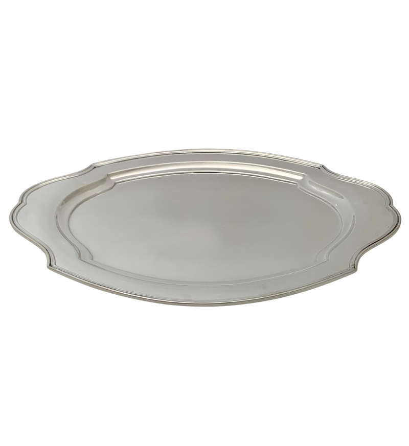 ANTIQUE REED & BARTON 925 STERLING SILVER HANDMADE SHINY SLEEK PLATTER TRAY