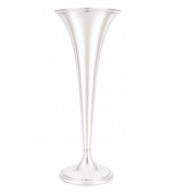 TIFFANY & CO 925 STERLING SILVER HANDMADE TALL LARGE SHINY SLEEK FLOWER VASE
