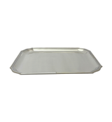 ANTIQUE FRENCH PUIFORCAT 925 STERLING SILVER HANDMADE SHINY RECTANGULAR TRAY