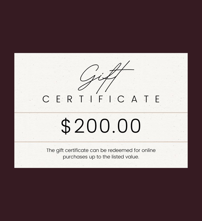 Eastern Silver USA Gift Certificate