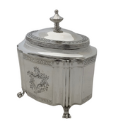 TOPAZIO 925 STERLING SILVER HANDMADE MODERN SHINY SLEEK UNIQUE ORNATE ESROG BOX