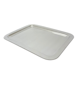 FINE ITALIAN 925 STERLING SILVER HANDMADE MODERN SHINY SLEEK RECTANGLE TRAY