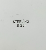 FINE 925 STERLING SILVER HANDMADE CHASED SWIRL LEAF ORNATE APPLIQUE TZEDAKA BOX