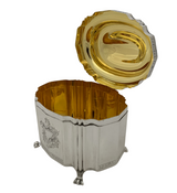 TOPAZIO 925 STERLING SILVER HANDMADE MODERN SHINY SLEEK UNIQUE ORNATE ESROG BOX