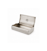 ANTIQUE EMIL BRENK & DUNHILL 925 STERLING SILVER HANDMADE ART DECO SNUFF BOX