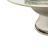 FINE 925 STERLING SILVER HANDMADE MODERN HAMMERED SHINY SLEEK FINISH HONEY DISH