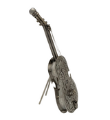 FINE 925 STERLING SILVER HANDMADE VIOLIN ORNATE SHINY SLEEK BESAMIM HOLDER