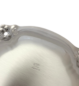 ANTIQUE ROYAL DANISH 925 STERLING SILVER HANDMADE ORNATE SHINY PIERCED DISH