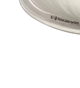 FINE TOPAZIO 925 STERLING SILVER HANDMADE MODERN SHINY SLEEK 2 LIGHT CANDELABRA