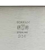 ANTIQUE GORHAM 925 STERLING SILVER HANDMADE SHINY SLEEK RECTANGLE JEWELRY BOX