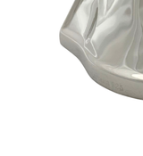 FINE 925 STERLING SILVER HANDMADE MODERN SHINY SLEEK FINISH DIMPLE CANDLESTICKS