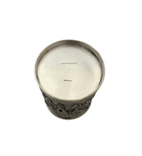 ANTIQUE G.T. SADTLER & SONS 925 STERLING SILVER HANDMADE REPOUSSE SINGLE CUP