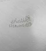 FINE 925 STERLING SILVER HANDMADE FLORAL SWIRL ENGRAVED ORNATE JEWELRY ESROG BOX