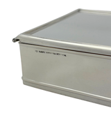 TOPAZIO 925 STERLING SILVER HANDMADE MODERN SHINY SLEEK BESUMIM HOLDER SPICE BOX