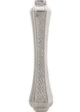 FINE 925 STERLING SILVER HANDMADE CHASED MODERN DIAMOND CUT SQUARE CANDLESTICKS