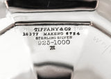 TIFFANY & CO 925 STERLING SILVER CHASED SLEEK MODERN FLOWER VASE