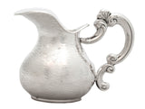 FINE ITALIAN 925 STERLING SILVER SLEEK MODERN HAMMERED MAYIM ACHRUNIM CUP & BOWL