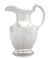 FINE 925 STERLING SILVER CHASED SIMPLE MODERN CLEAN MEXICAN PITCHER